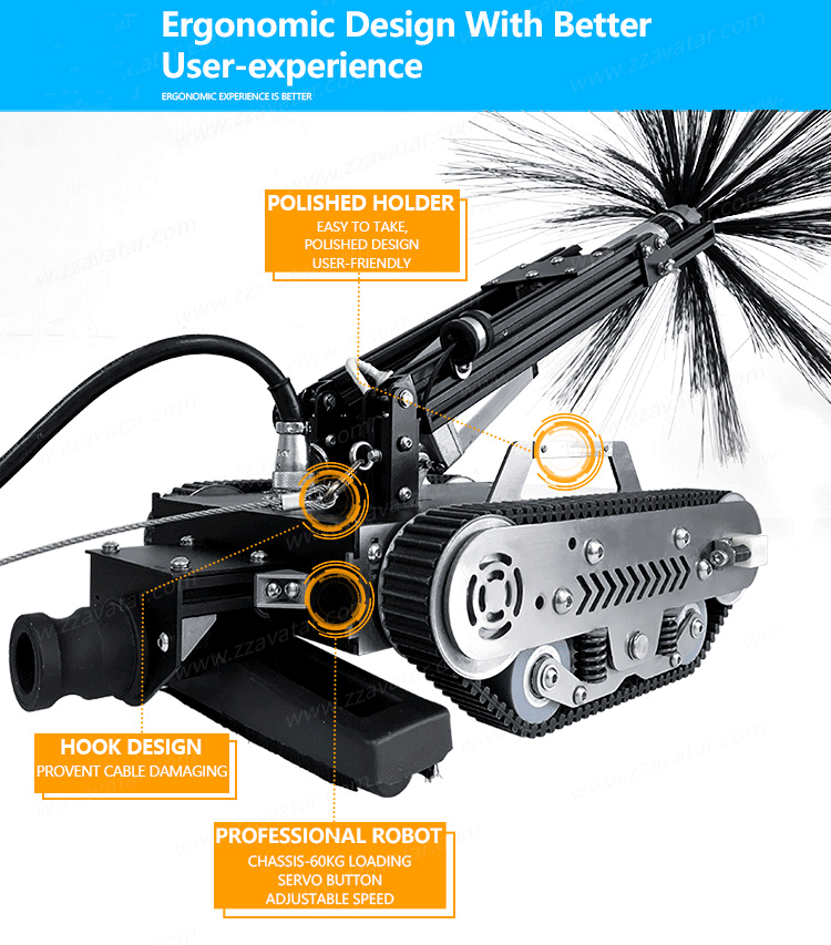 air ventilation duct cleaning equipment robot for hotel