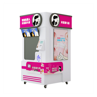 cafe vending machine coffee vending machine fully automatic for business ice and hot coffee sell machine