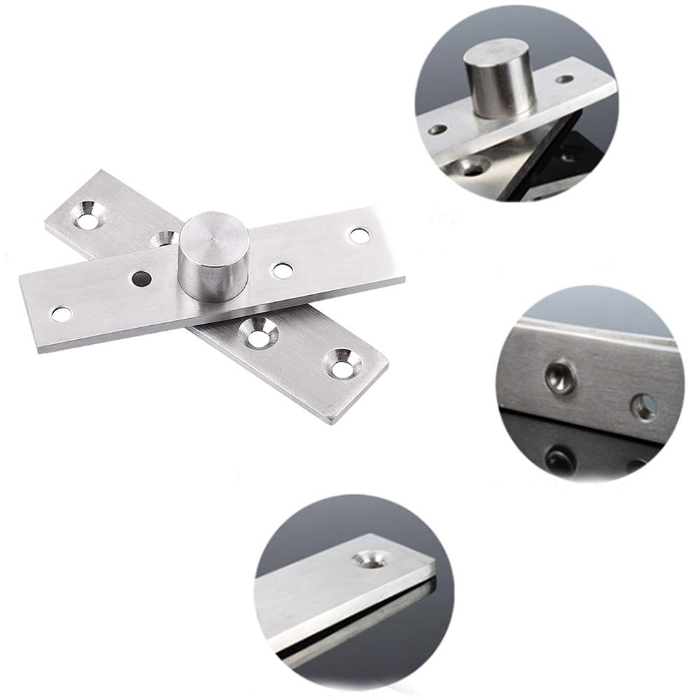 Standard  Door Center Shaft Pivot Hinges for Revolving Wood Glass Alloy Doors