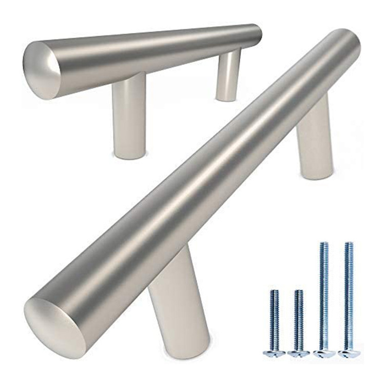 High quality T bar stainless steel pull handle cabinet handle