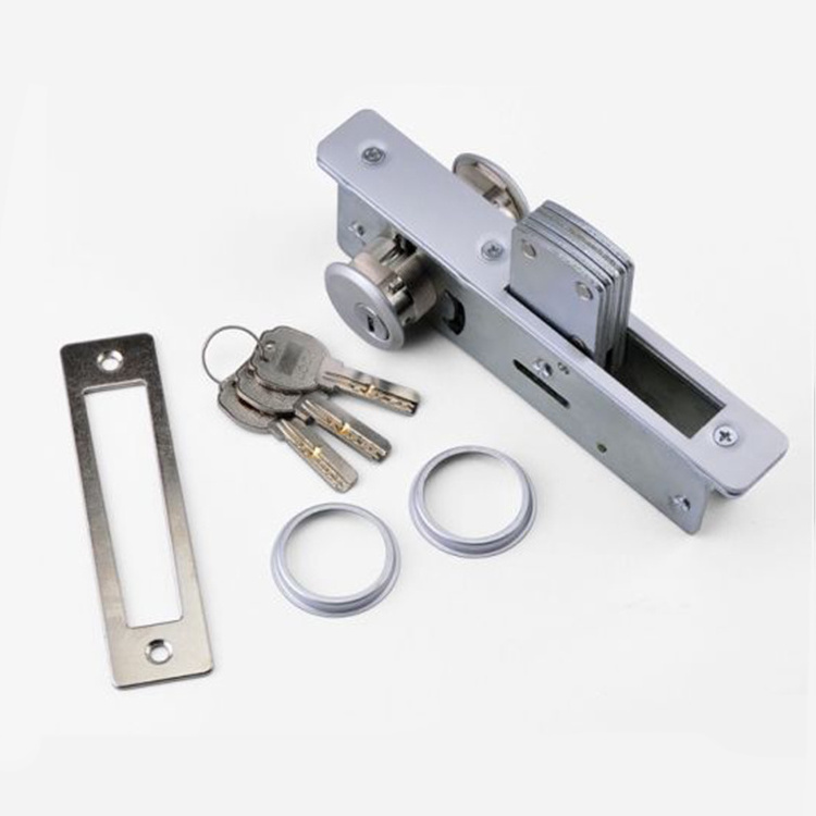 Metal Door Lock Sliding Door Locks Frame Glass Door Mortise Floor Lock