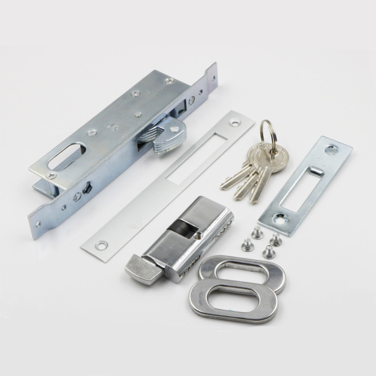 Metal Door Lock Sliding Door Locks Frame Glass Door Mortise Floor Lock