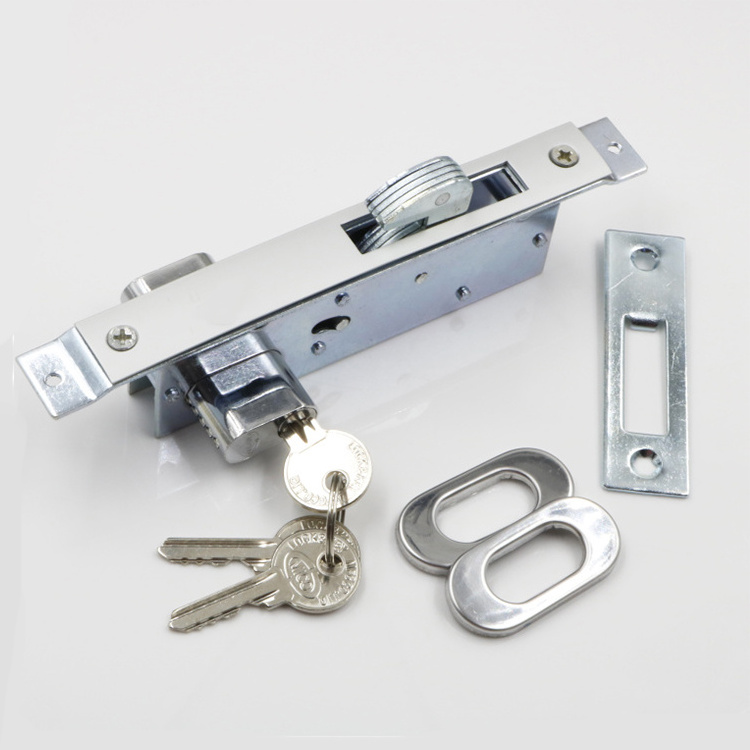 Metal Door Lock Sliding Door Locks Frame Glass Door Mortise Floor Lock