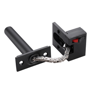 Zinc Alloy Hidden Security Heavy Duty Gate Latch Anti-theft Door Lock for Home and Hotel Window Handles Usage