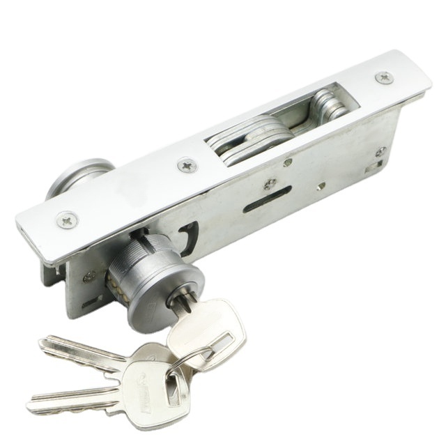 Hidden Door Lock for Bathroom Bedroom Office Door Hardware Accessories