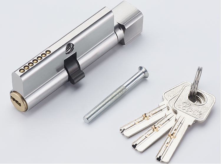 Euro Pin Door Cylinder Lock with Thumb turn knob Single Open Factory Price Cheap Aluminium Lock Mortise Cylinder