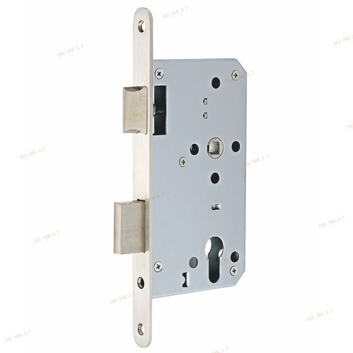 Roller Lock Brushed Finish Security Sliding Door Hook Latch Lock Body Mortise Door Lock