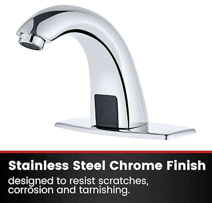 sink smart infrared automatic motion touchless sensor faucet bathroom basin faucet