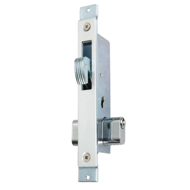 Factory Durable Security Latch Lock Stainless Steel Rounded Corner Plate Sliding Door Hook for Wood Doors with Aluminum Body