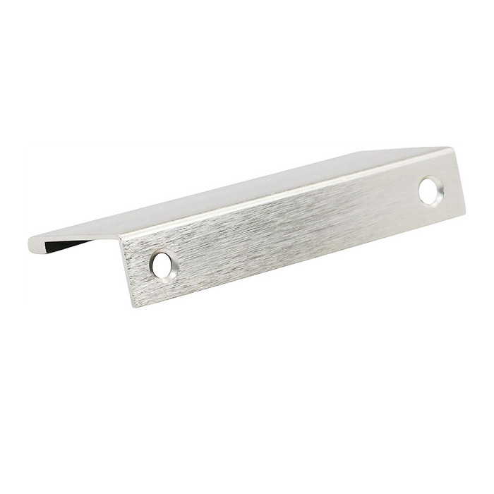 Durable 96mm Brushed Chrome Aluminum Alloy Door Drawer Cabinet Handle for Home Office Hotel Wardrobe Closet Cupboard Pull