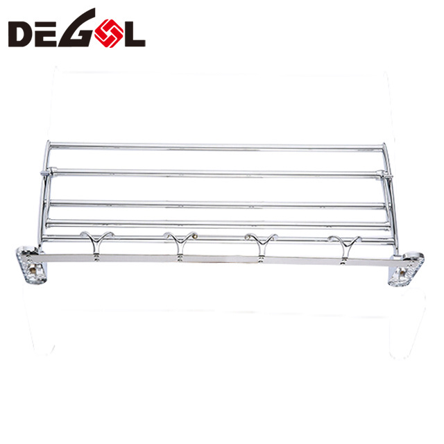 Chinese High quality Stainless steel foldable hotel bathroom commercial towel rack