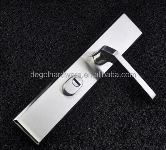 Top quality stainless steel high security hotel design entrance gate european door handle lock