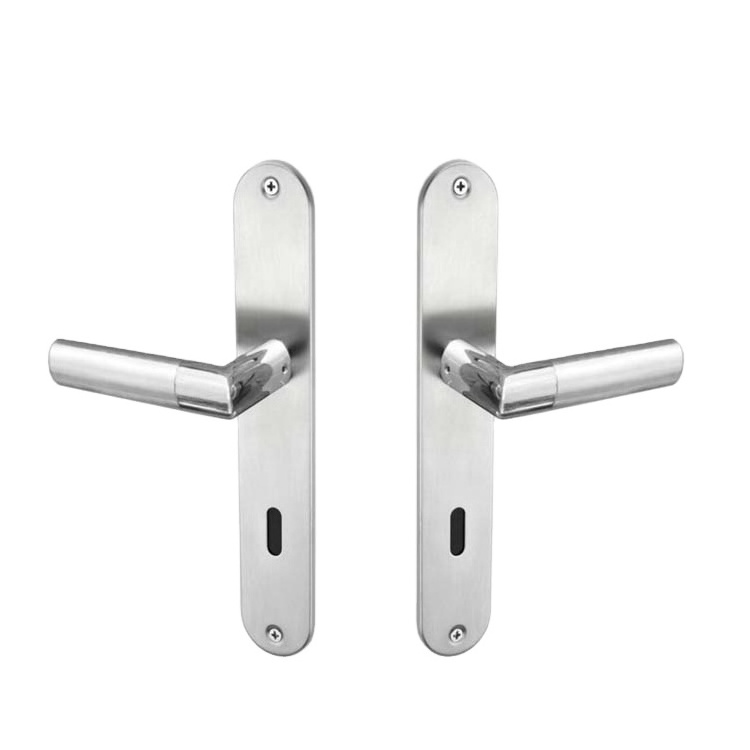 Modern Passage Lock Handle Luxury Fire Resistant Aluminium Door Lever Locks and Handles