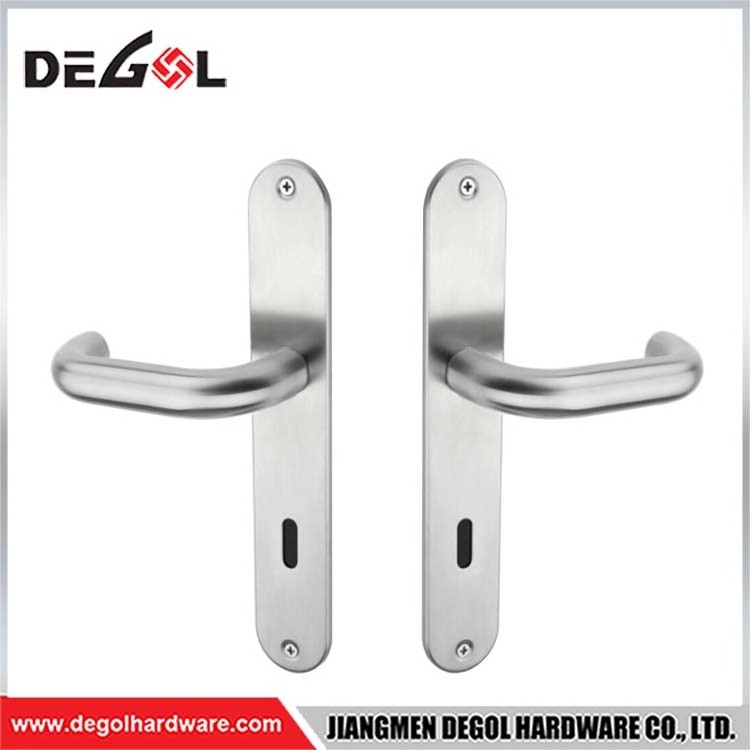 Modern Passage Lock Handle Luxury Fire Resistant Aluminium Door Lever Locks and Handles