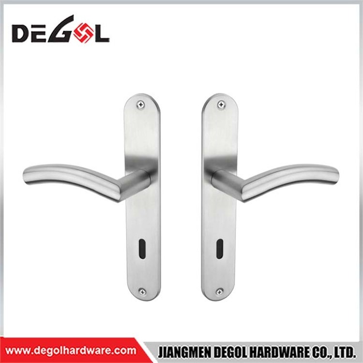 Modern Passage Lock Handle Luxury Fire Resistant Aluminium Door Lever Locks and Handles