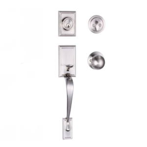 Luxury European Villa Door Lock Indoor Hotel Conference Room Single-open Solid Wood Door Lock