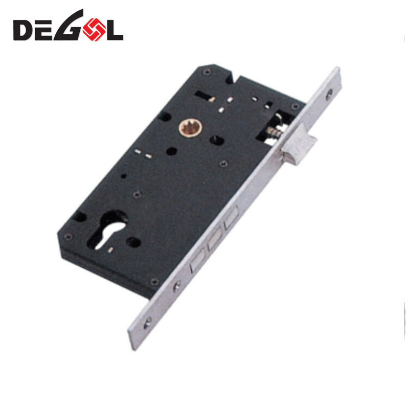 Storm Door Hardware Aluminum Stainless Steel Narrow Mortise Lock Window Sliding Narrow Door Lock Body