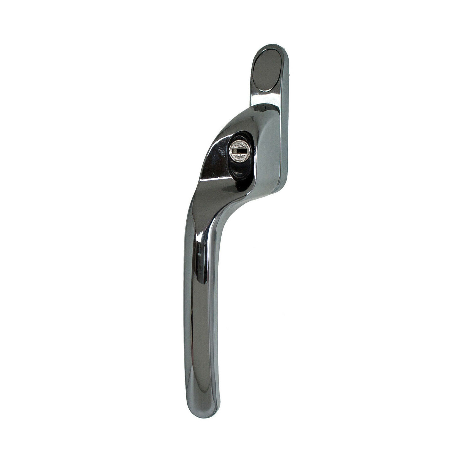 Window Handle With Lock Inner Flat Open Inner Open Curtain Window Door Aluminum Alloy Handles Hardware