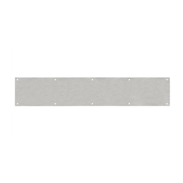 Satin Nickel Stainless Steel  Door Kickplate Door Push Plate for Exterior Doors