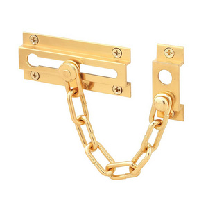 Security Door Chain Lock Sturdy and Rust-Resistant Steel Chain Locks for Inside Door and Extra Front Door Lock