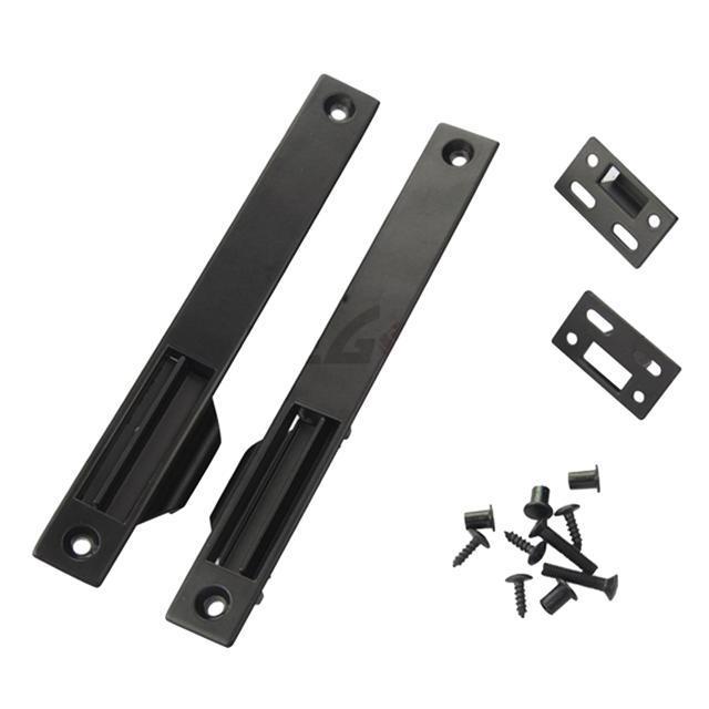 High Quality Aluminium Alloy Window Latch Black Burglar  Child Safety Button Hot-Sell Door & Window Accessory-Sliding Lock