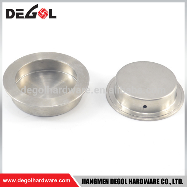 fabrication Hot sale stainless steel round hidden conceal cabinet furniture handles door handle