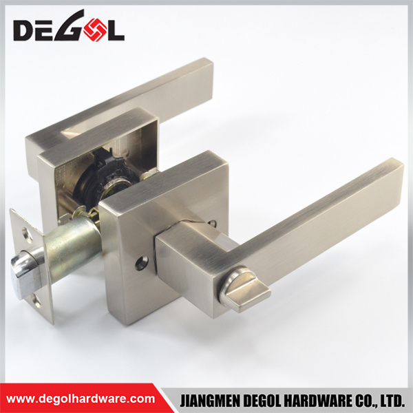 60-70MM Tubular Lever Room Door Lock with Steel Stainless Steel Wood Metal Brass Zinc Handles European Design Exterior Hotel Use