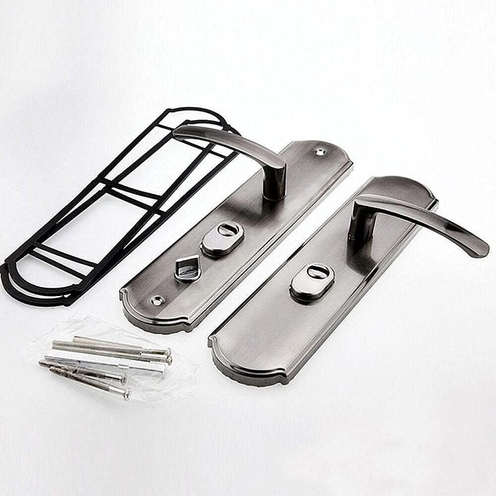 Aluminium Alloy Door Handle Universal Security Door Handle Pair Lock Thickened Panel Handle Door Lock Household Hardware