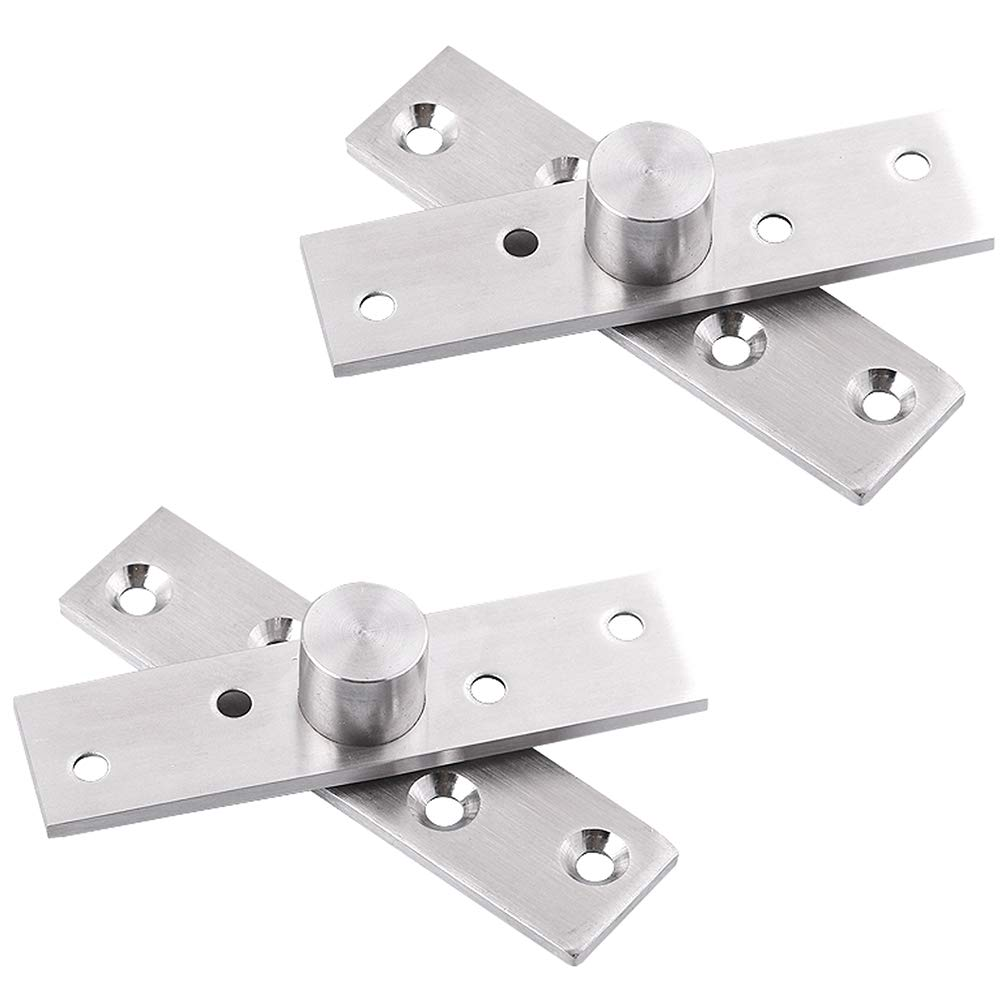 Standard  Door Center Shaft Pivot Hinges for Revolving Wood Glass Alloy Doors