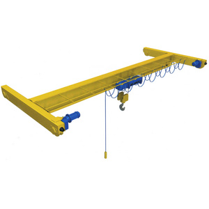 Customized Electric 1 Ton 5T Single Girder Overhead Crane Price With Hoist