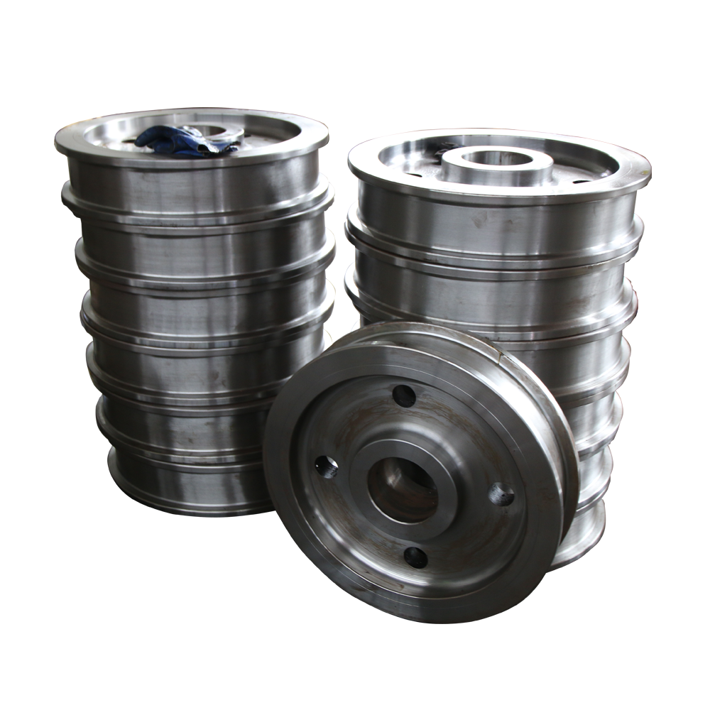 350,450,500,900mm diameter customized heavy duty railway wheel heavy duty wheels