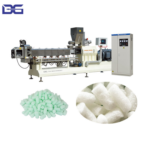 biodegradable packing foam peanuts producing line starch filler packing peanuts making machine