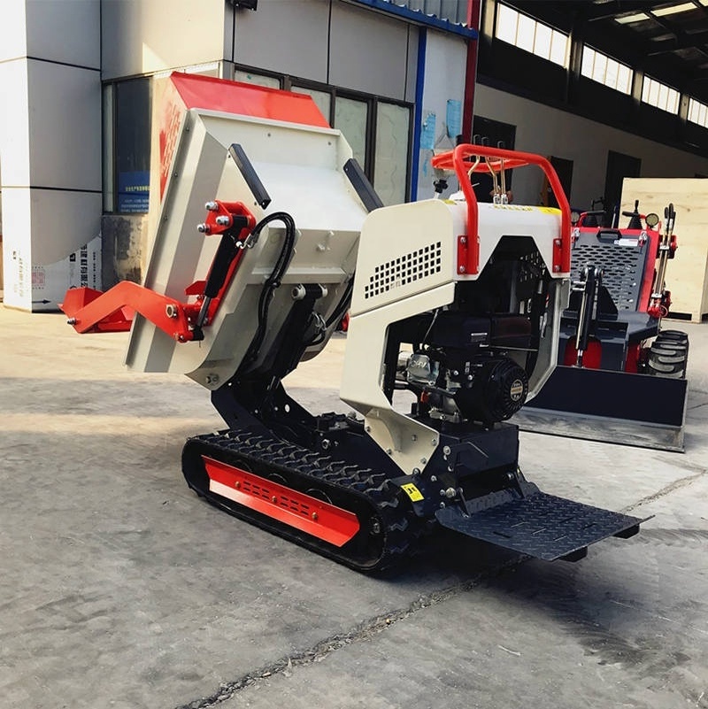 Brand New Small Crawler Power Cart 500kg Dumper Power Dumper Can be used for family farms Ships fast!