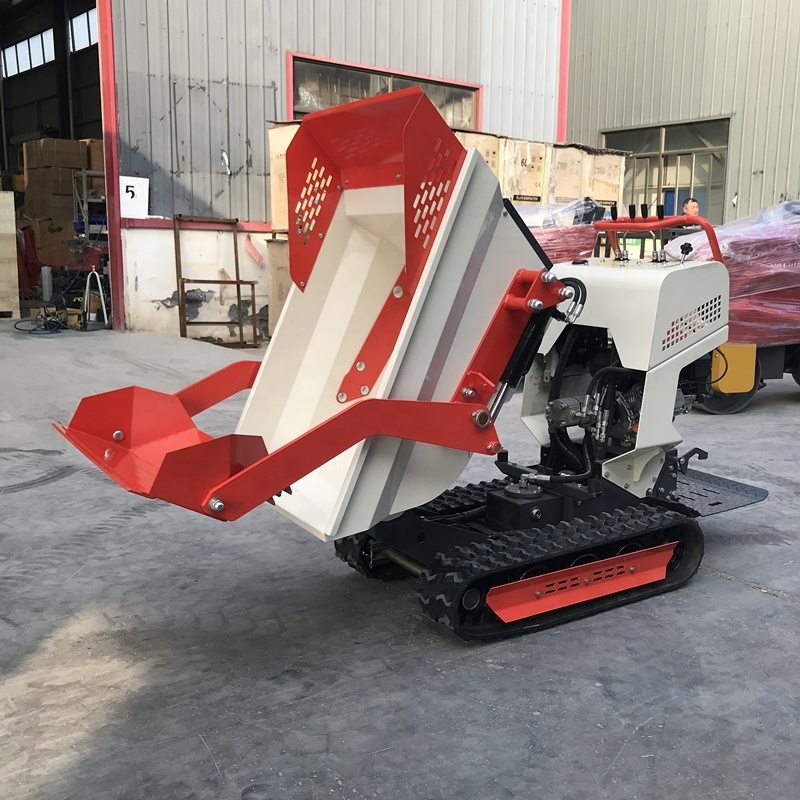 Brand New Small Crawler Power Cart 500kg Dumper Power Dumper Can be used for family farms Ships fast!