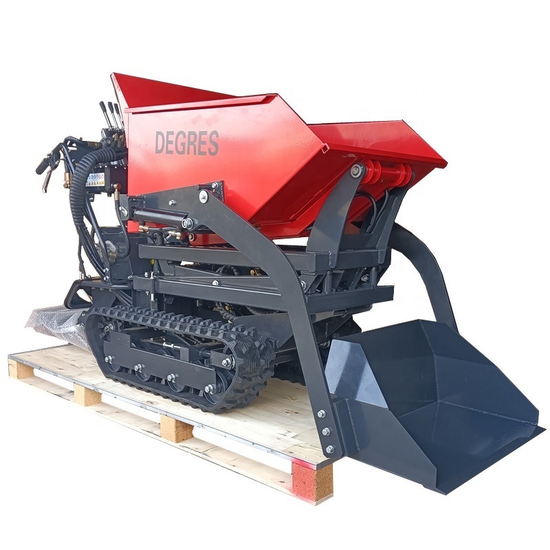 Wholesale Multi-Functional Mini Transporter  Dumper Wheelbarrow 10HP Gasoline/Diesel Engine Mini Concrete Dumper