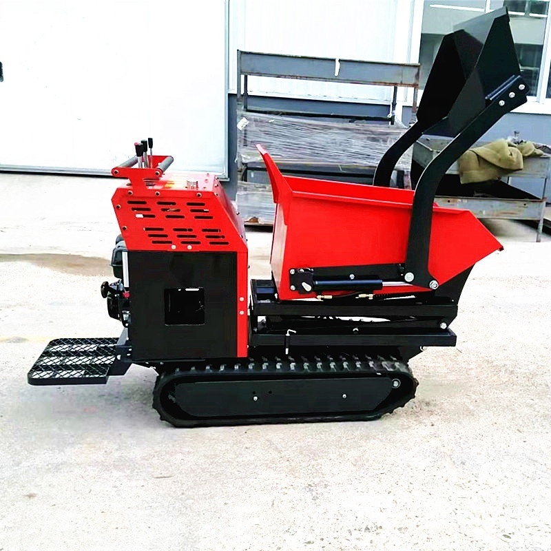 500Kg-1Ton Mini Dumper Crawler Transporter Vehicles Mini Crawler Loader Dumper