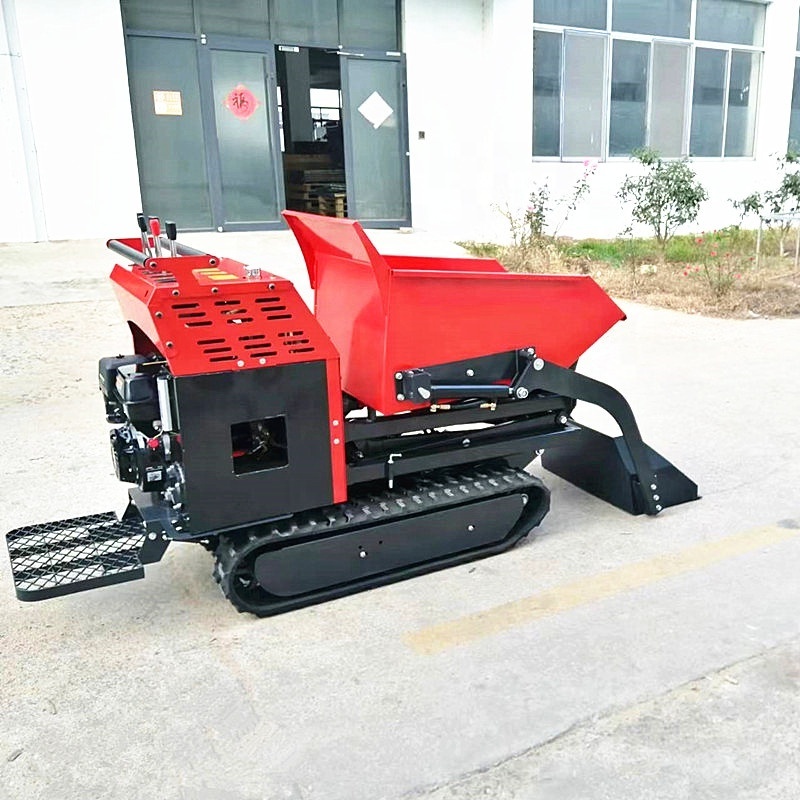 500Kg-1Ton Mini Dumper Crawler Transporter Vehicles Mini Crawler Loader Dumper