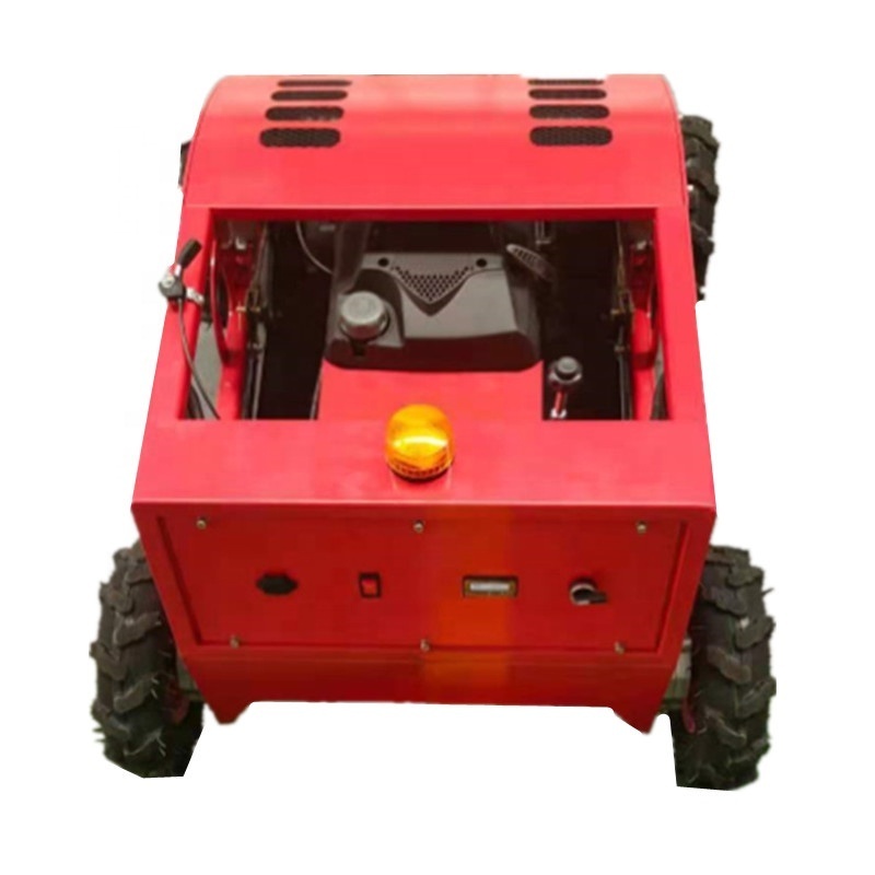 High quality hot selling 4 Drive Steep Slope Mowing Machine Radio Controlled Wheel Mower