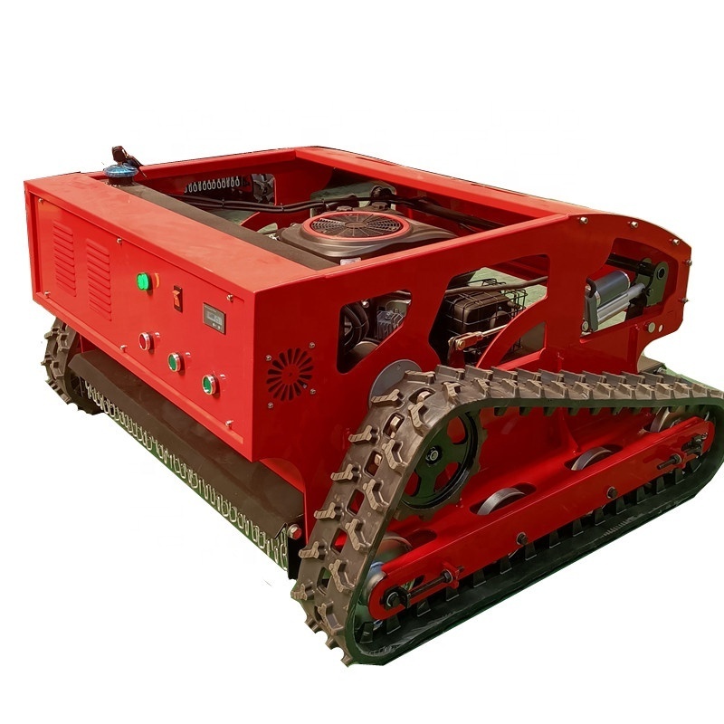 Agricultural and Forestry Equipment Robotic crawler Gasoline 16HP Remote Control Crawler Lawn Mower