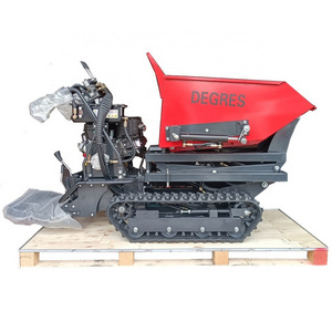 Wholesale Multi-Functional Mini Transporter  Dumper Wheelbarrow 10HP Gasoline/Diesel Engine Mini Concrete Dumper