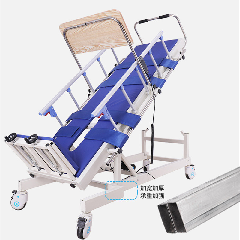 recovery bed Stroke hemiplegia paralysis auxiliary patient vertical standing bed electric lifting rehabilitation training bed