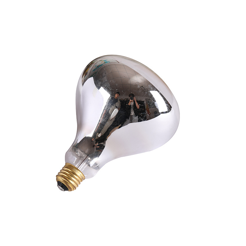 Customized Reflector Bulb R125 Supplier Incandescent Reflector Lamps  R125 E27 Filament Reflector Bulb