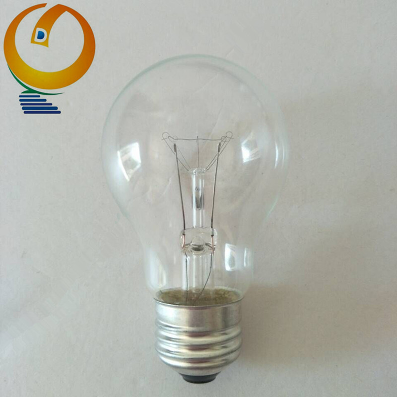 Traditional incandescent light bulbs clear frosted A55 110V 40W E26 base edison bulb