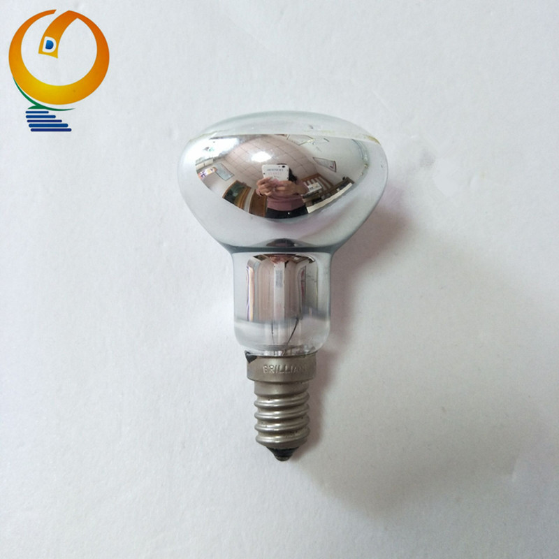 Hot sales R50 incandescent reflector lamp 230V 40W Mushroom incandescent bulb