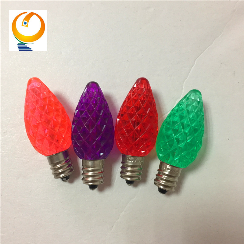 C7 C9 mini christmas decoration bulb E12 E14 E17 LED bulb light