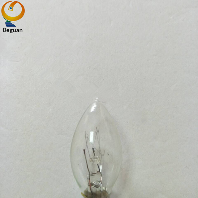 Hot sales products E12 C7 incandescent bulb for 4W 120V 220V light bulb