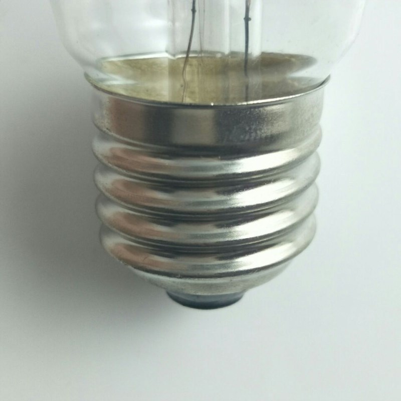 Custom Style Flickering Bulb G80 Clear Glass Globe Shape Led Flickering Flame Bulb 3W Holiday Lighting Lamp Fairy String Light