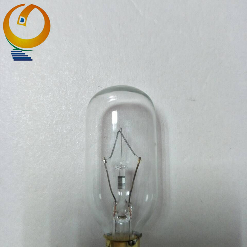 refrigerator bulb T25 clear edison light bulbs 130v 40w e12 base with China factory price