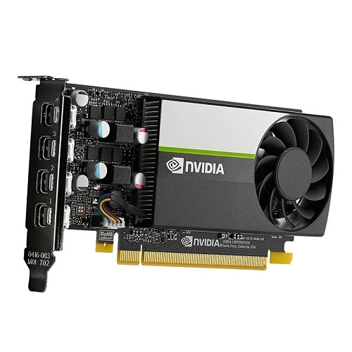 Dell NVIDIA T1000 - Graphics card - T1000 - 4 GB GDDR6 - PCIe 3.0 x16 low profile - 4 x Mini DisplayPort