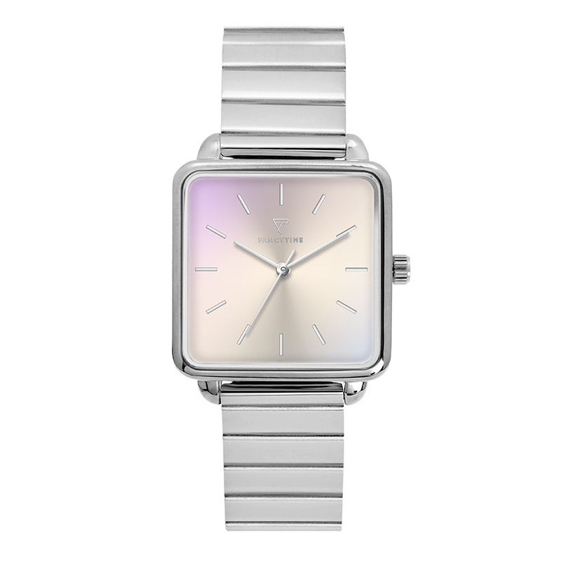 New Design High Quality Stainless Steel Square Quartz Watches For Women Custom Logo Casual Simple Luxury Watch Elegant